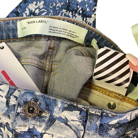 Off-White DENIM Pants |Size:26| - Picture 3 of 10